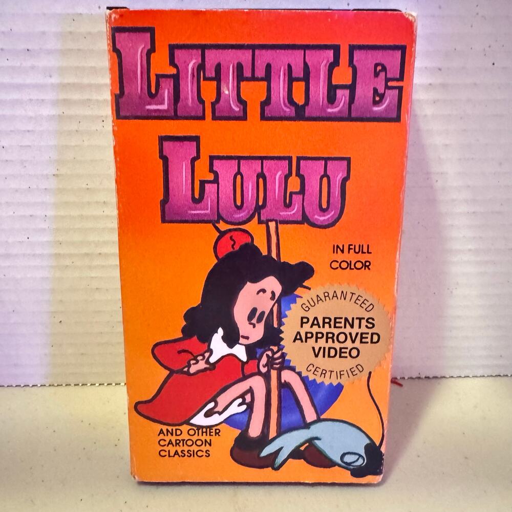 Little LuLu VHS and other Cartoon Classics #VHS #vintage #LittleLuLu